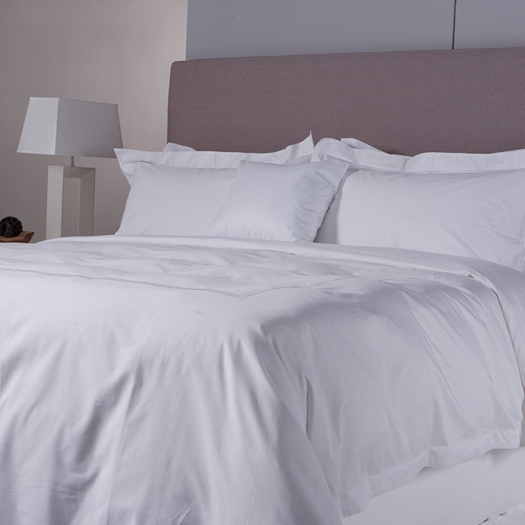 Hotel 100% Egyptian Cotton Bed Cover Bedding Set Linen Bed Sheet