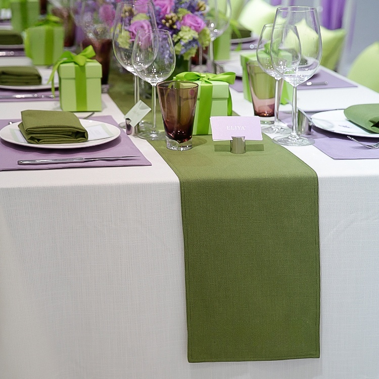 Hotel Best Selling Customized Table Runner for Wedding