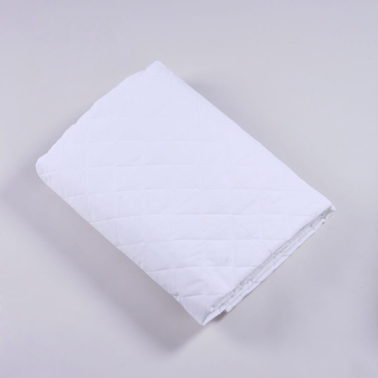 Factory Soft Removable Bed Quilted Mattress Protector Cover / Anti- slip Mattress Pad