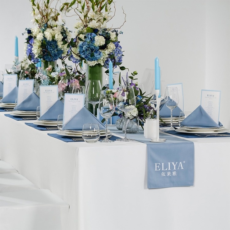 Custom Hotel Wedding Restaurant Table Runner
