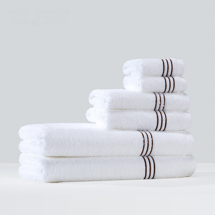 Toalla de baño turca de hotel 100% algodón de colección de lujo personalizada