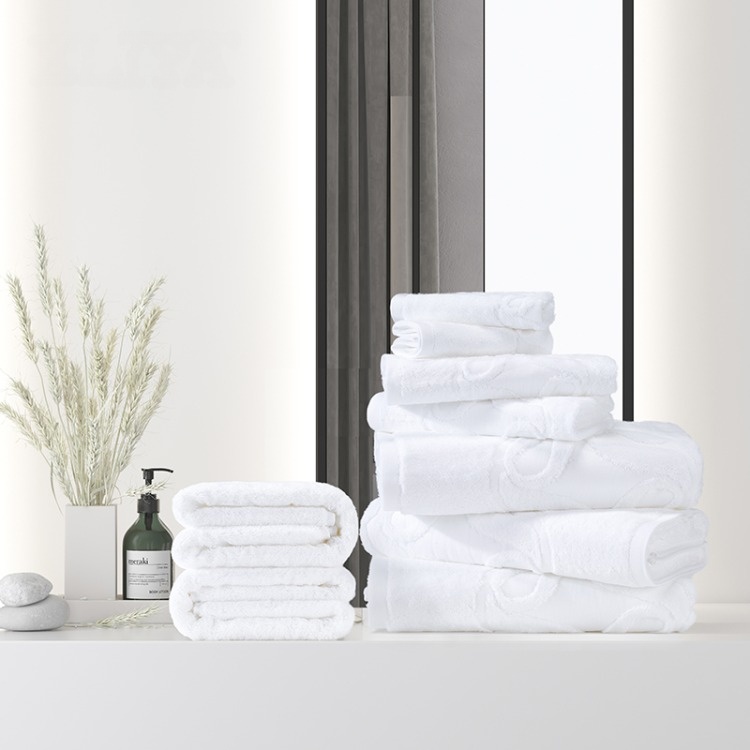 Toalla de baño turca de hotel 100% algodón de colección de lujo personalizada