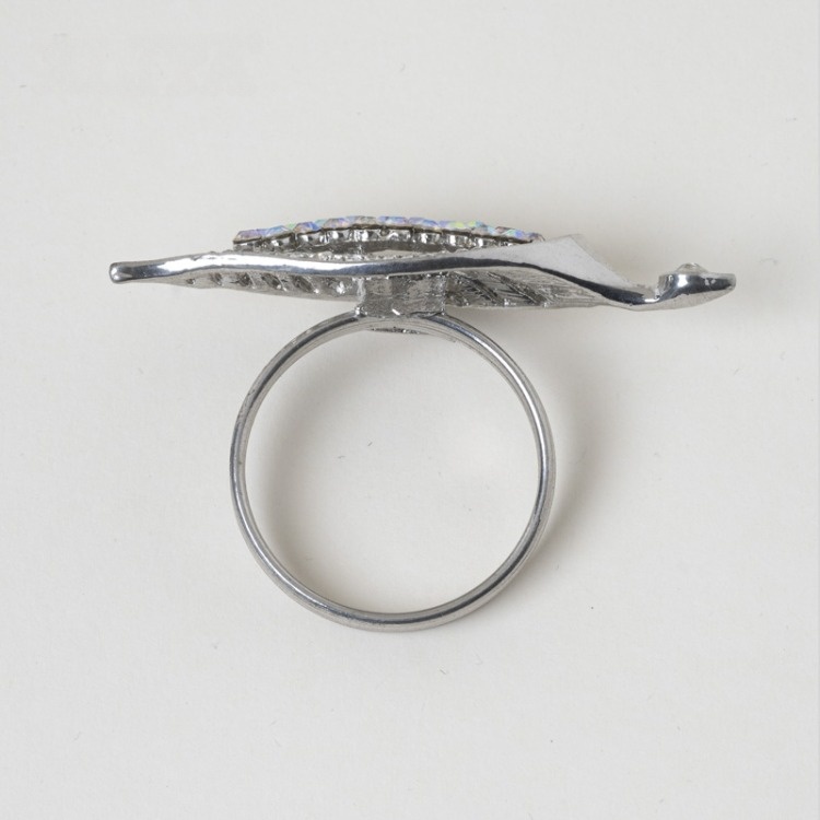 Servilletero de lujo con forma de hoja de diamante para todos los entornos de mesa