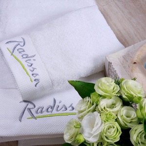 Toalla de baño turca de hotel 100% algodón de colección de lujo personalizada
