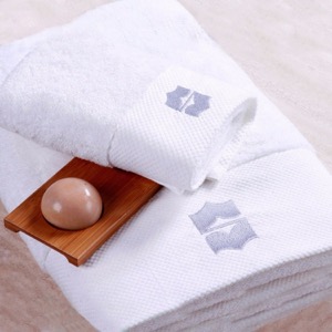 Toalla de baño turca de hotel 100% algodón de colección de lujo personalizada