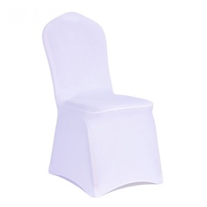 Cubiertas decorativas de la silla de comedor de Spandex del terciopelo del banquete del hotel