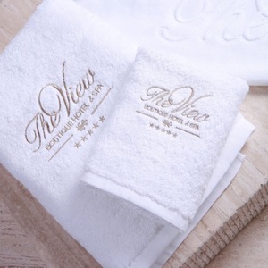 Toalla de baño de hotel de alta calidad al por mayor Hotel Linen Co Ltd
