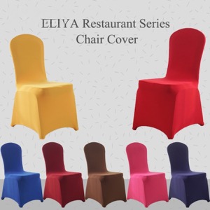 Cubiertas decorativas de la silla de comedor de Spandex del terciopelo del banquete del hotel