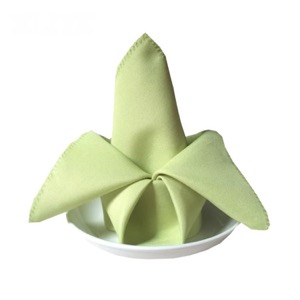 Servilleta de mesa de varios colores con diseño personalizado de 50*50 cm