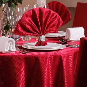 Servilletas de mesa de cena de boda de lino 100% de hotel de 5 estrellas