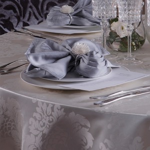 Servilletas de mesa de cena de boda de lino 100% de hotel de 5 estrellas