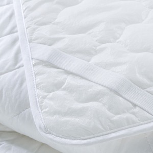 Fibra hueca acolchada impermeable de la microfibra del protector de colchón de la prenda impermeable del poliéster del algodón