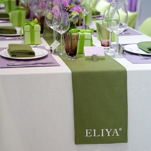 Boda de lino modificada para requisitos particulares al por mayor de la impresión en color de las servilletas del cóctel del mantel de comedor de lujo del hotel