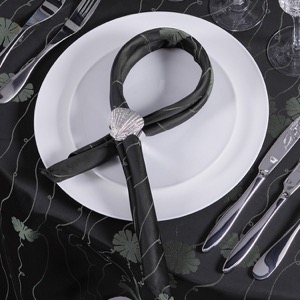 Servilletas del hotel del algodón del paño de cena del rectángulo del algodón de la boda