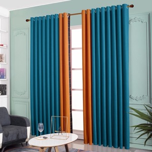 Cortina blackout de poliéster jacquard con oscurecimiento y aislamiento térmico