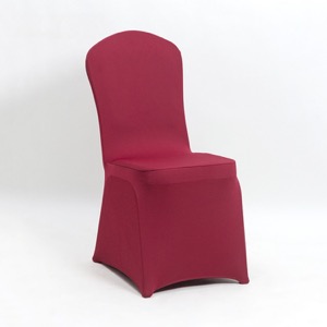 Cubierta de silla de tela de spandex para banquete de boda de hotel