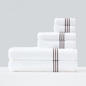 Toalla de baño turca de hotel 100% algodón de colección de lujo personalizada