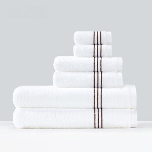 Toalla de baño turca de hotel 100% algodón de colección de lujo personalizada