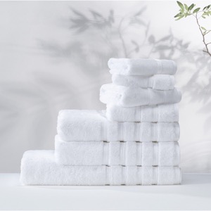 Hotel toallas blancas colecciones de baño fabricante de China