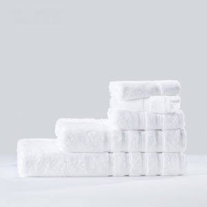 Hotel toallas blancas colecciones de baño fabricante de China