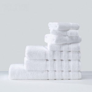 Hotel toallas blancas colecciones de baño fabricante de China