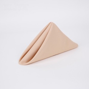 Servilletas de lino para servilleta de restaurante Paño de flores plegable