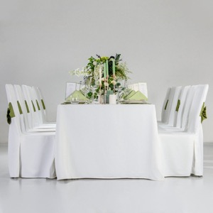 Suministro de mantel para mesa de boda, banquete, restaurante, Hotel