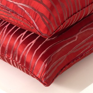 Cojín almohada hotel decorativo jacquard cuadrado almohada luz cama de lujo funda de almohada