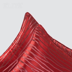 Cojín almohada hotel decorativo jacquard cuadrado almohada luz cama de lujo funda de almohada