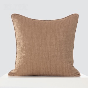 Funda de almohada decorativa Fundas de almohada de lujo cuadradas 45 * 45 Funda de cojín de decoración del hogar Jacquard