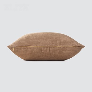 Funda de almohada decorativa Fundas de almohada de lujo cuadradas 45 * 45 Funda de cojín de decoración del hogar Jacquard