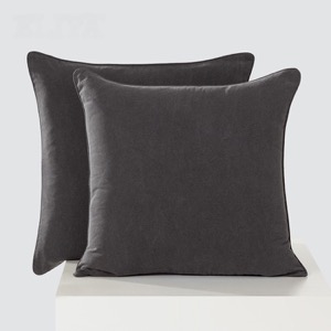 Cubiertas de cojín de sublimación de funda de almohada con logotipo personalizado de poliéster personalizado con funda de almohada en blanco
