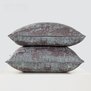Funda de almohada de lino de 45x45cm con estampado de doble cara, funda de almohada pequeña y fresca, decoración para el hogar, sala de estar, sofá, funda de cojín