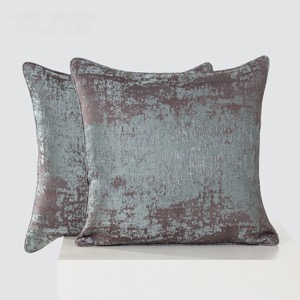 Funda de almohada de lino de 45x45cm con estampado de doble cara, funda de almohada pequeña y fresca, decoración para el hogar, sala de estar, sofá, funda de cojín