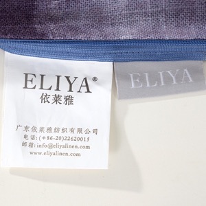 Gran oferta, venta al por mayor, funda de cojín personalizada con estampado púrpura para cama y sofá