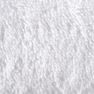 Blanco amistoso del algodón de la toalla de baño de Eco con el logotipo exquisito del bordado