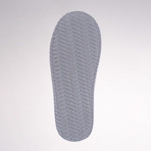Pantuflas blancas tipo waffle de punta abierta con buena transpirabilidad para hotel de categoría