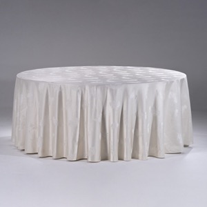 Premium Banquet Tablecloth With Exquisite Feather Embroidery